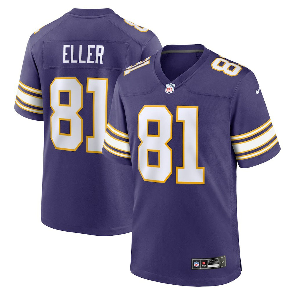 Carl Eller Minnesota Vikings Retired Player Alternate Game Jersey Purple | Nike for Sale