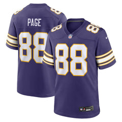 Alan Page Minnesota Vikings Retired Player Alternate Game Jersey Purple | Nike for Sale