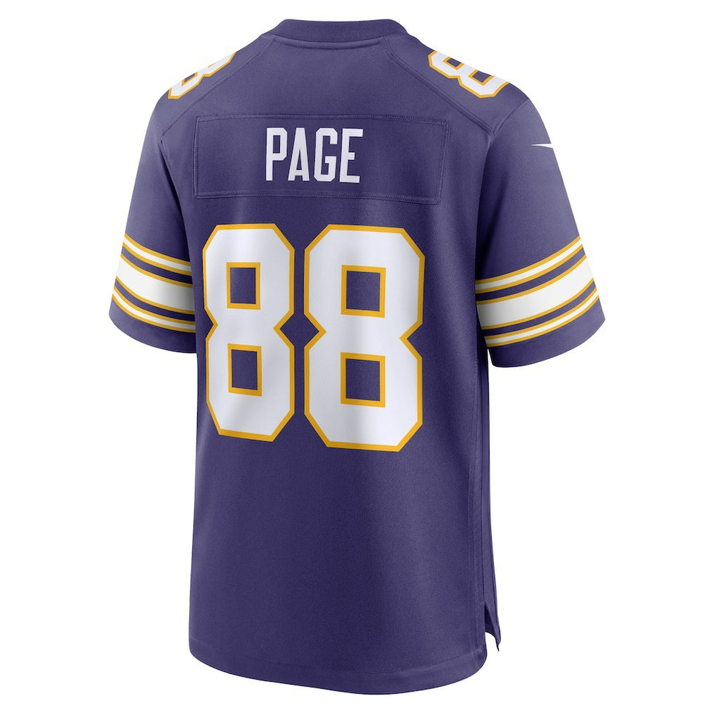 Alan Page Minnesota Vikings Retired Player Alternate Game Jersey Purple | Nike for Sale