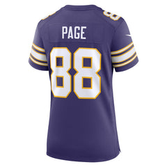 Alan Page Minnesota Vikings Women's Classic Retired Player Jersey Purple | Nike for Sale