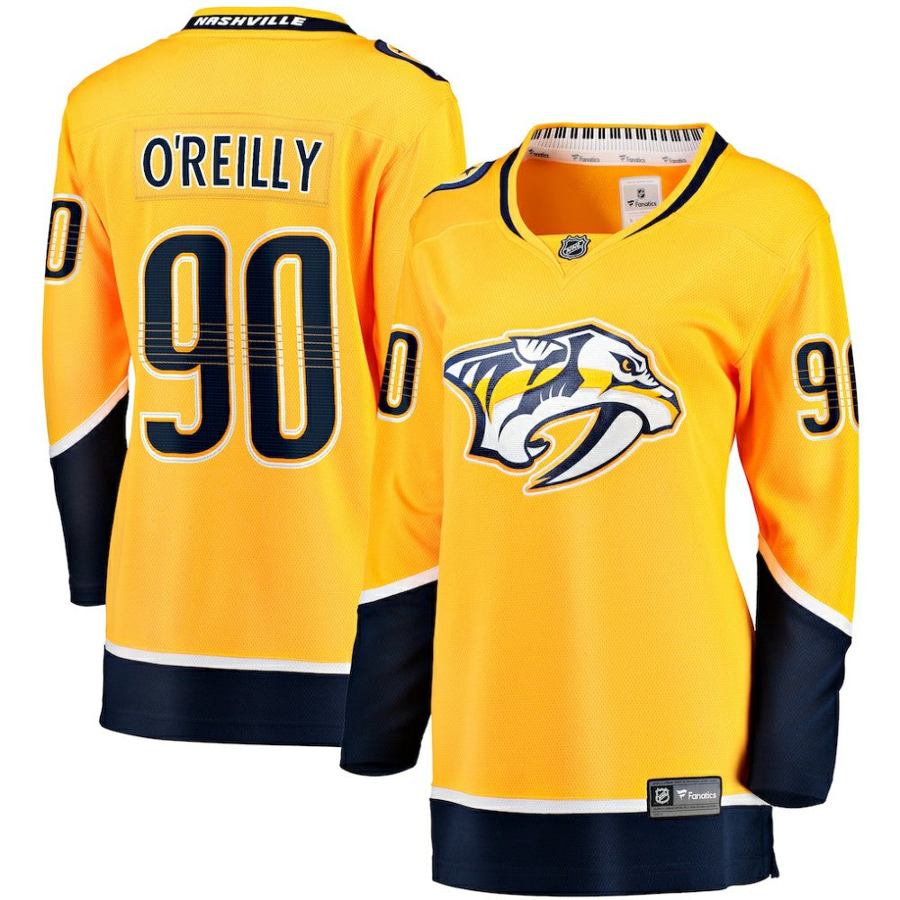Ryan O'Reilly Nashville Predators Fanatics Women's Breakaway Jersey - Gold - NHL