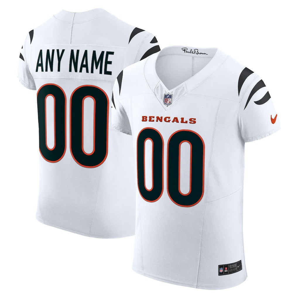 Cincinnati Bengals Vapor F.U.S.E. Elite Custom Jersey White | Nike for Sale