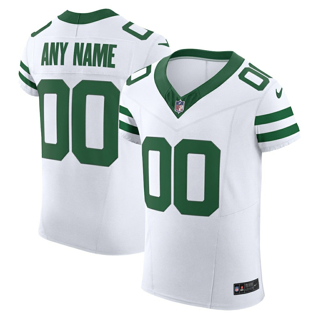 New York Jets Vapor F.U.S.E. Elite Custom Jersey White | Nike for Sale