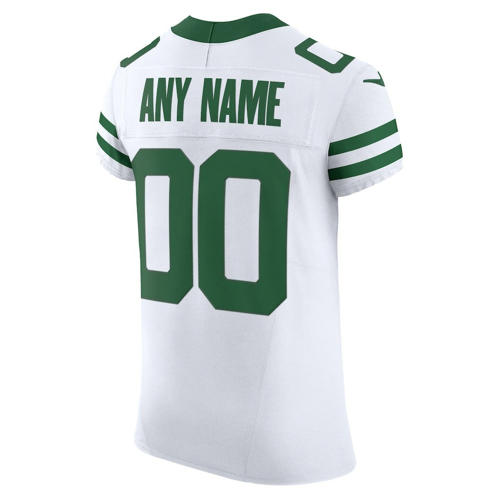 New York Jets Vapor F.U.S.E. Elite Custom Jersey White | Nike for Sale