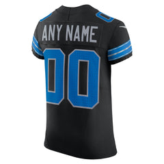Detroit Lions Alternate Vapor F.U.S.E. Elite Custom Jersey Black | Nike for Sale