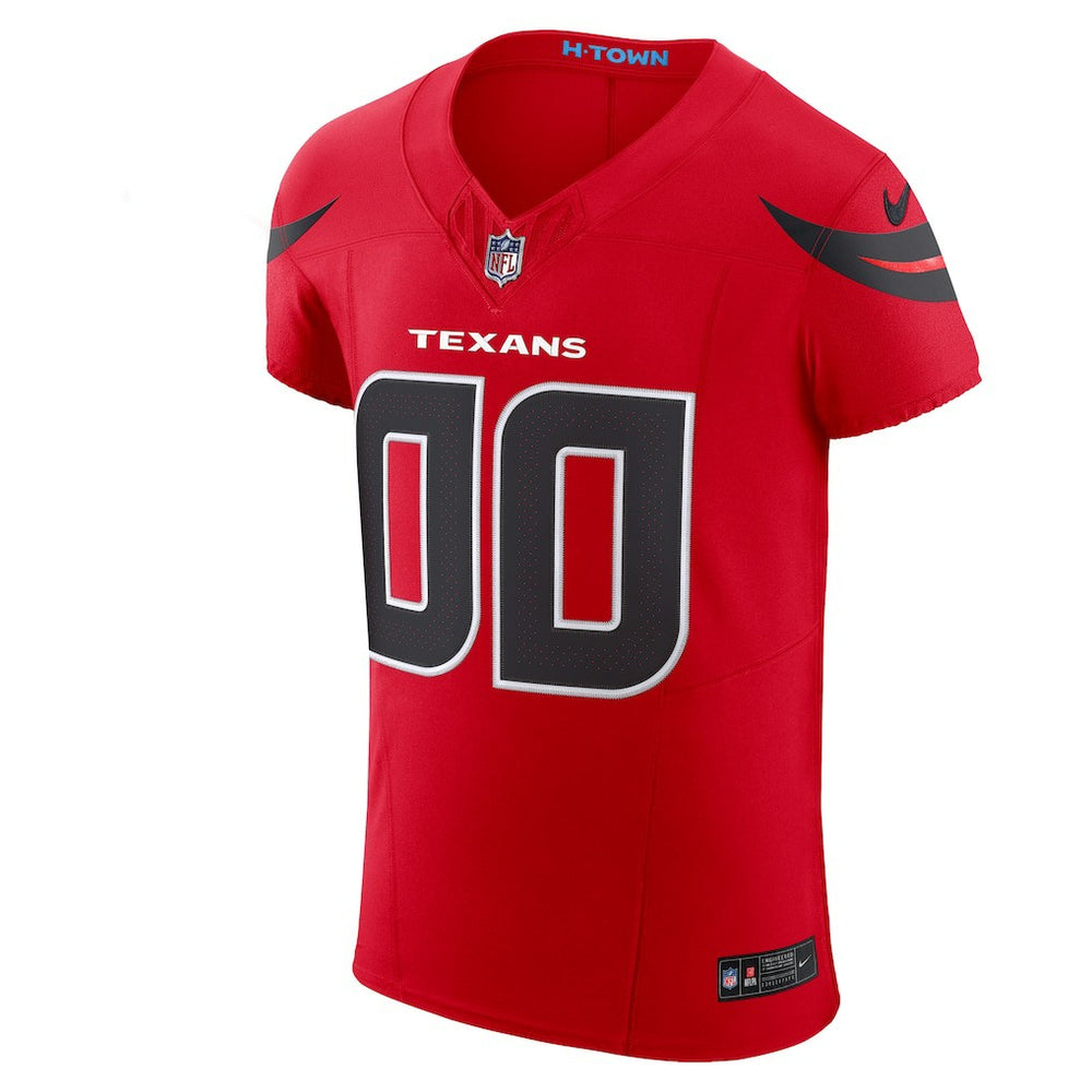 Houston Texans Alternate Vapor F.U.S.E. Elite Custom Jersey Red | Nike for Sale
