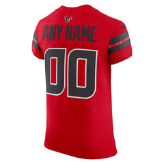 Houston Texans Alternate Vapor F.U.S.E. Elite Custom Jersey Red | Nike for Sale