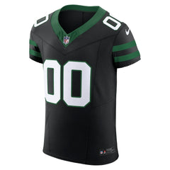 New York Jets Alternate Vapor F.U.S.E. Elite Custom Jersey Legacy Black | Nike for Sale