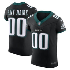 Philadelphia Eagles Alternate Vapor F.U.S.E. Elite Custom Jersey Black | Nike for Sale