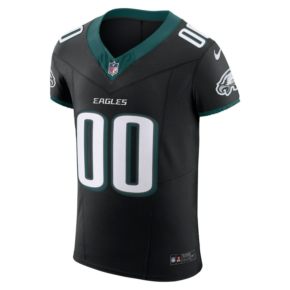 Philadelphia Eagles Alternate Vapor F.U.S.E. Elite Custom Jersey Black | Nike for Sale