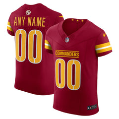 Washington Commanders Team Vapor F.U.S.E. Elite Custom Jersey Burgundy | Nike for Sale