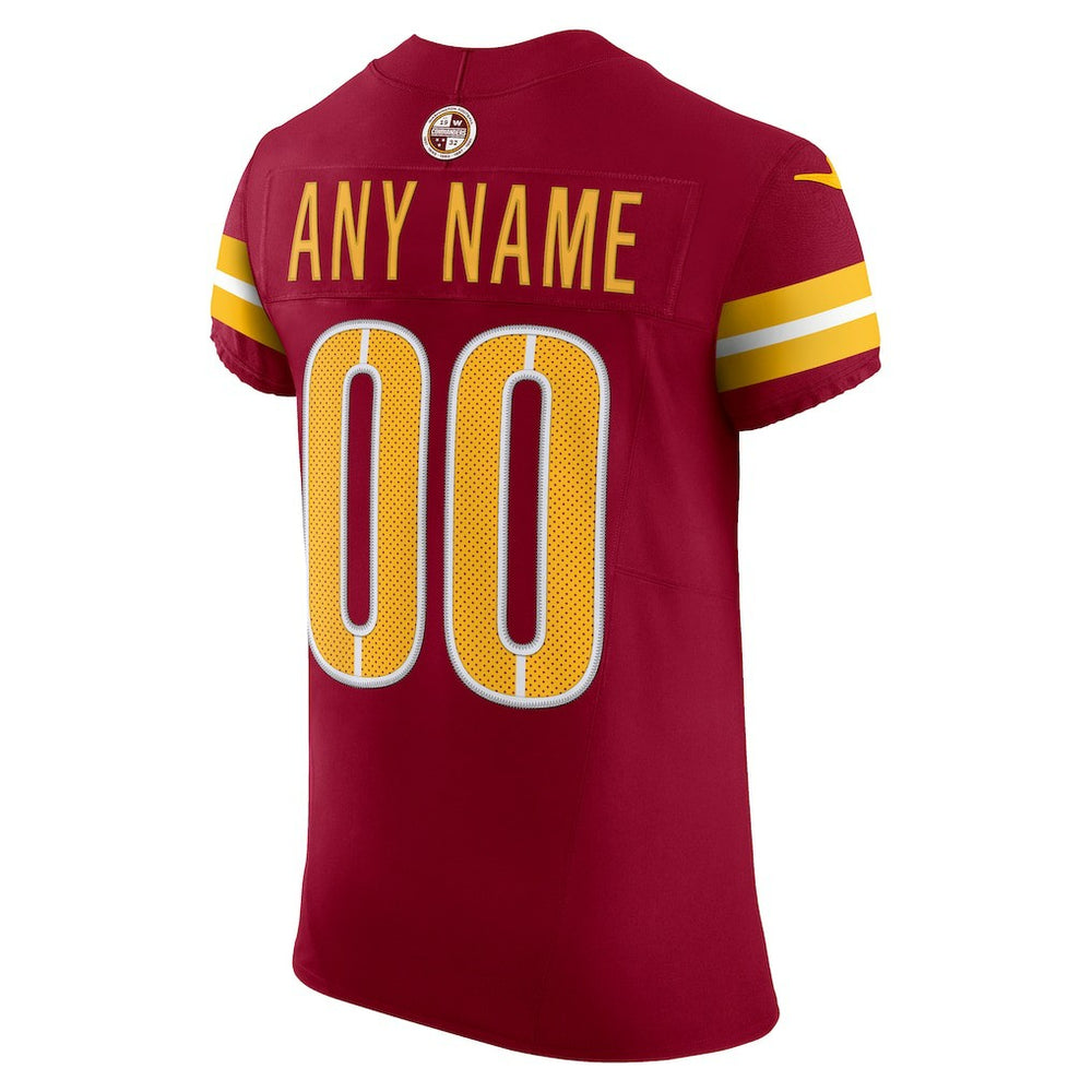 Washington Commanders Team Vapor F.U.S.E. Elite Custom Jersey Burgundy | Nike for Sale