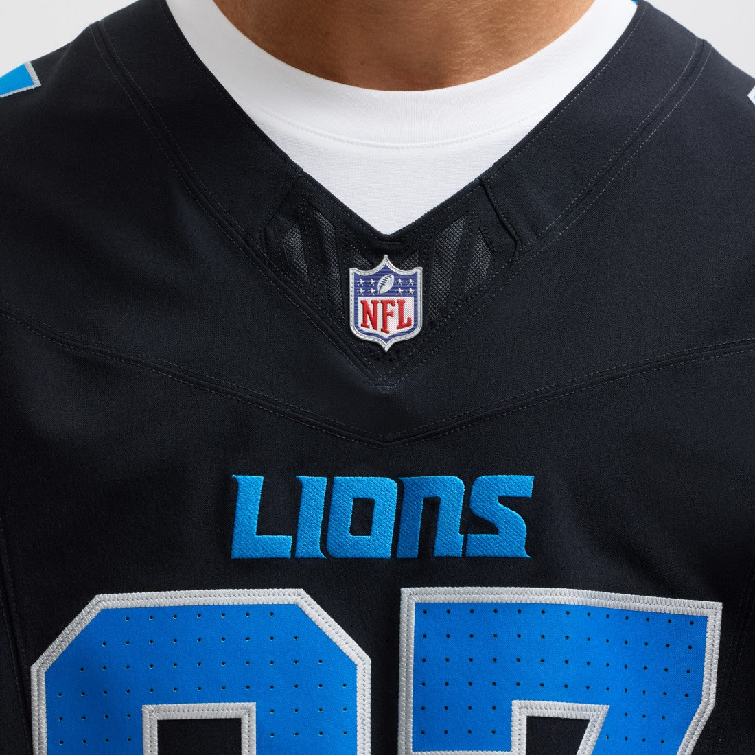 Aidan Hutchinson Detroit Lions Alternate Vapor F.U.S.E. Elite Jersey Black | Nike for Sale