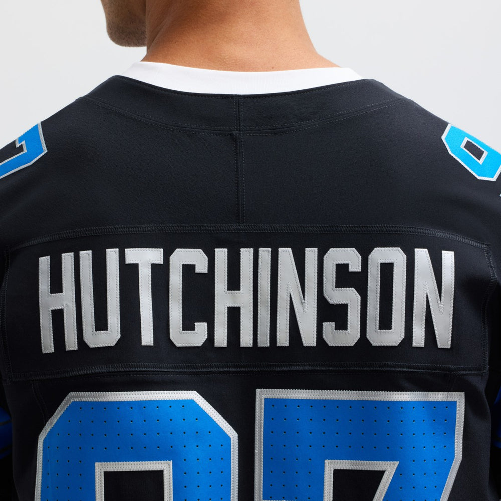Aidan Hutchinson Detroit Lions Alternate Vapor F.U.S.E. Elite Jersey Black | Nike for Sale