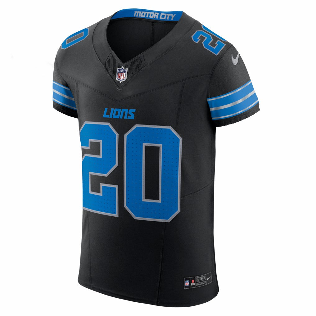 Barry Sanders Detroit Lions Alternate Vapor F.U.S.E. Elite Jersey Black | Nike for Sale