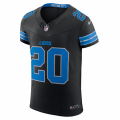 Barry Sanders Detroit Lions Alternate Vapor F.U.S.E. Elite Jersey Black | Nike for Sale