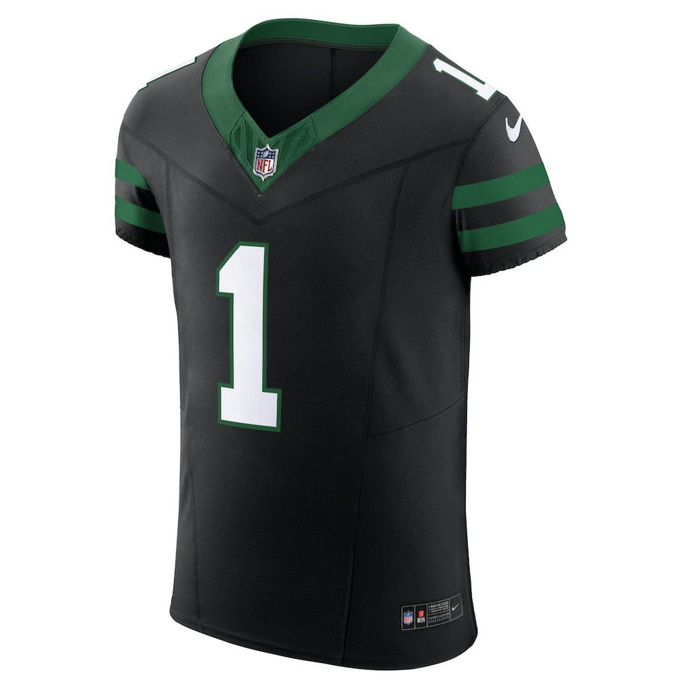 Ahmad Sauce Gardner New York Jets Vapor F.U.S.E. Elite Jersey Vapor F.U.S.E. Elite Jersey Black | Nike for Sale