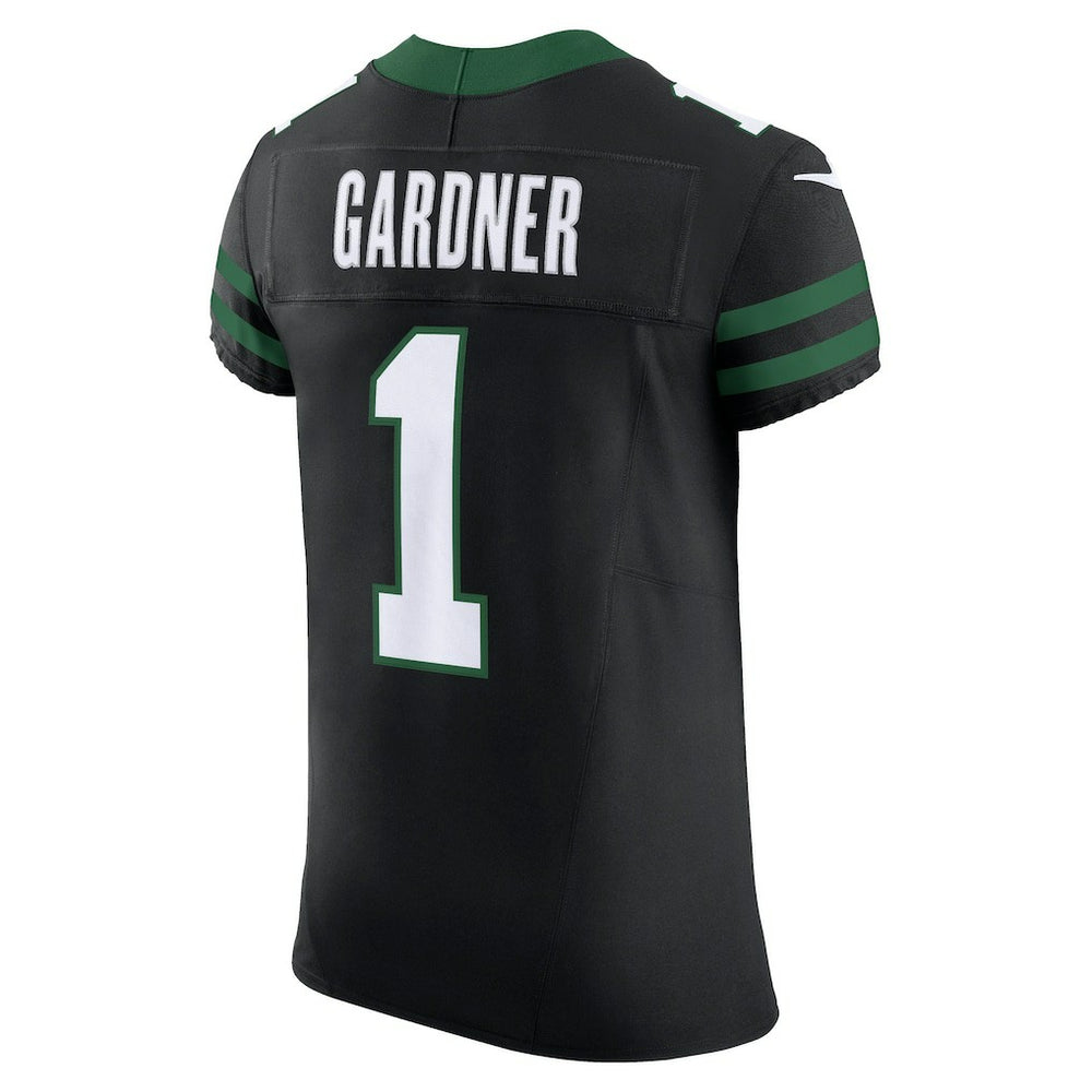 Ahmad Sauce Gardner New York Jets Vapor F.U.S.E. Elite Jersey Vapor F.U.S.E. Elite Jersey Black | Nike for Sale