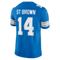 Amon-Ra St. Brown Detroit Lions Vapor F.U.S.E. Limited Jersey Blue | Nike for Sale