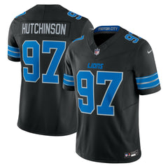 Aidan Hutchinson Detroit Lions 2nd Alternate Vapor F.U.S.E. Limited Jersey Black | Nike for Sale