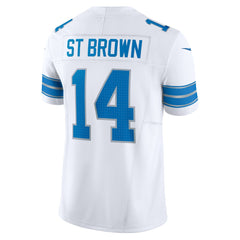 Amon-Ra St. Brown Detroit Lions Vapor F.U.S.E. Limited Jersey White | Nike for Sale