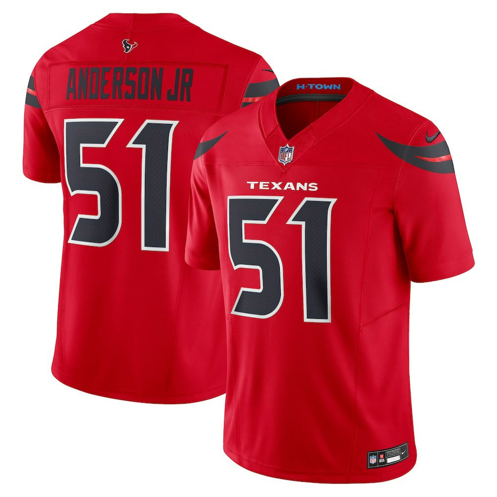 Will Anderson Jr. Houston Texans Alternate Vapor F.U.S.E. Limited Jersey Red | Nike for Sale