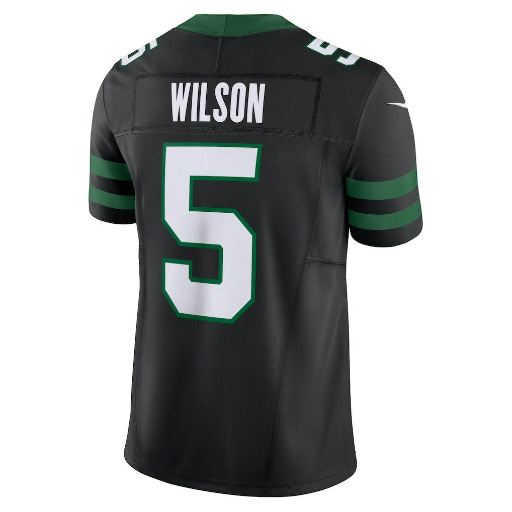 Garrett Wilson New York Jets Alternate Vapor F.U.S.E. Limited Jersey Legacy Black | Nike for Sale