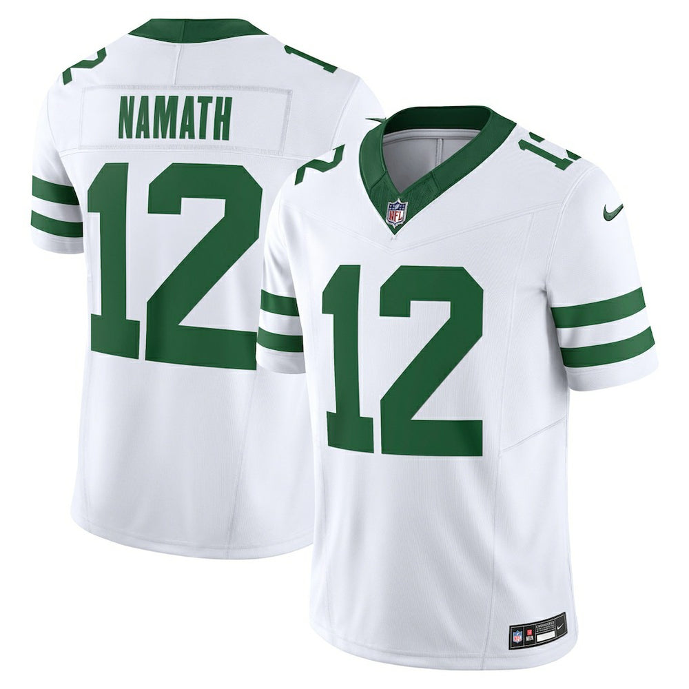 Joe Namath New York Jets Vapor F.U.S.E. Limited Jersey Legacy White | Nike for Sale