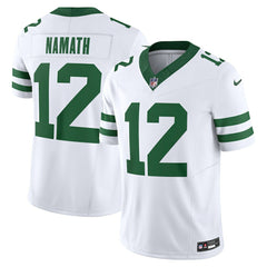 Joe Namath New York Jets Vapor F.U.S.E. Limited Jersey Legacy White | Nike for Sale