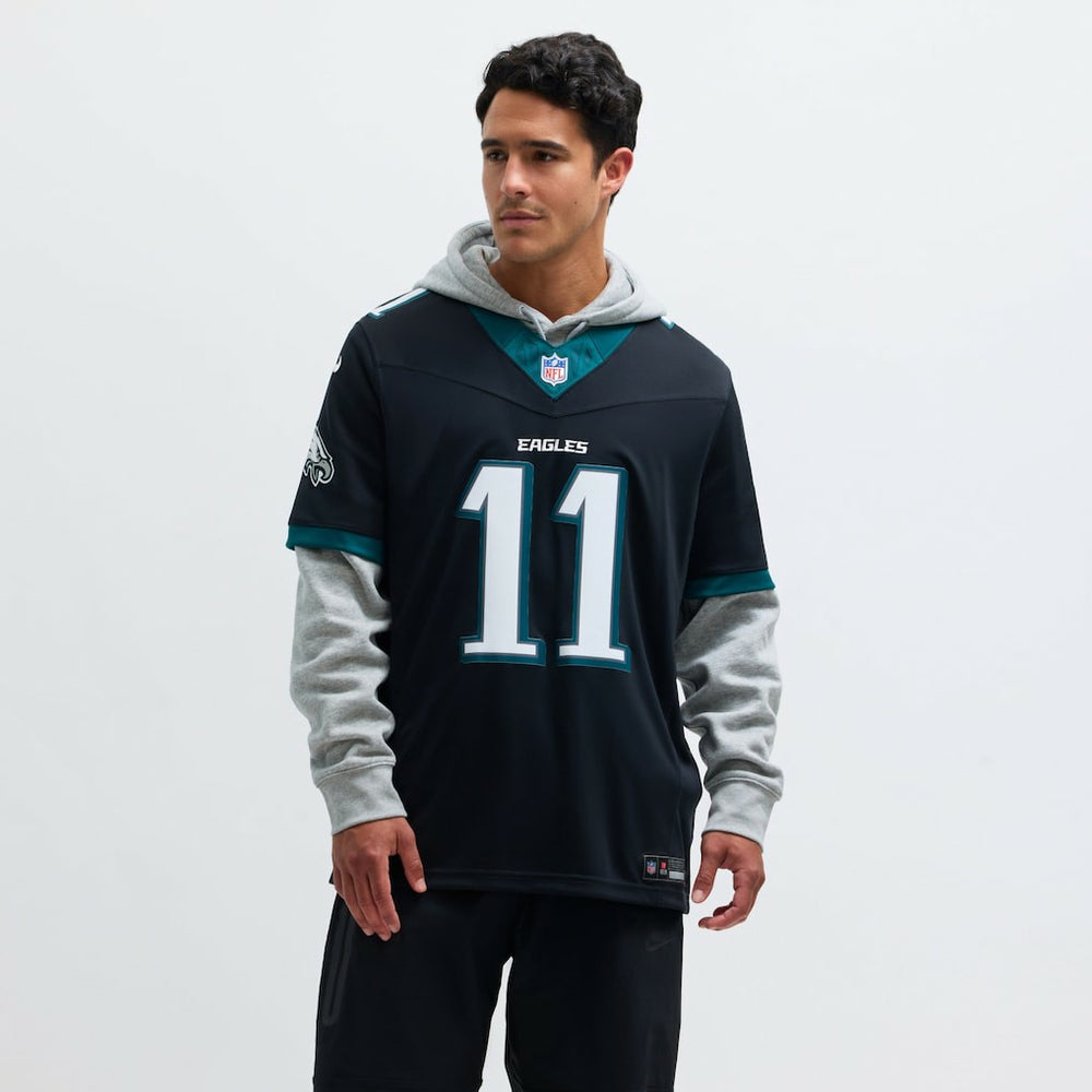A.J. Brown Philadelphia Eagles Alternate Vapor F.U.S.E. Limited Jersey Black | Nike for Sale