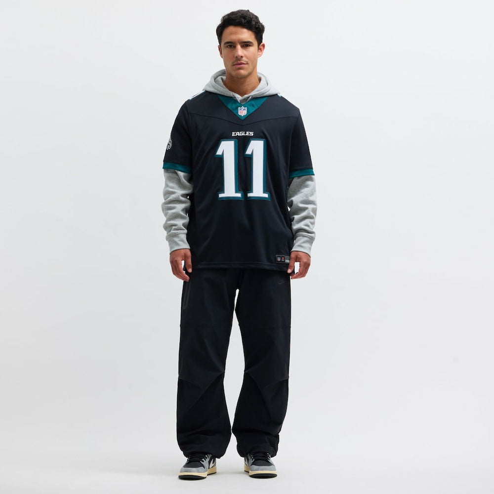 A.J. Brown Philadelphia Eagles Alternate Vapor F.U.S.E. Limited Jersey Black | Nike for Sale
