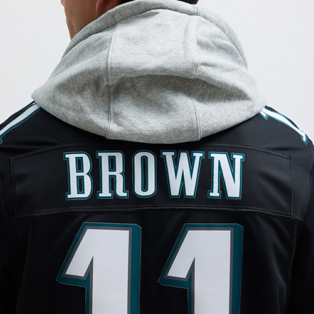 A.J. Brown Philadelphia Eagles Alternate Vapor F.U.S.E. Limited Jersey Black | Nike for Sale