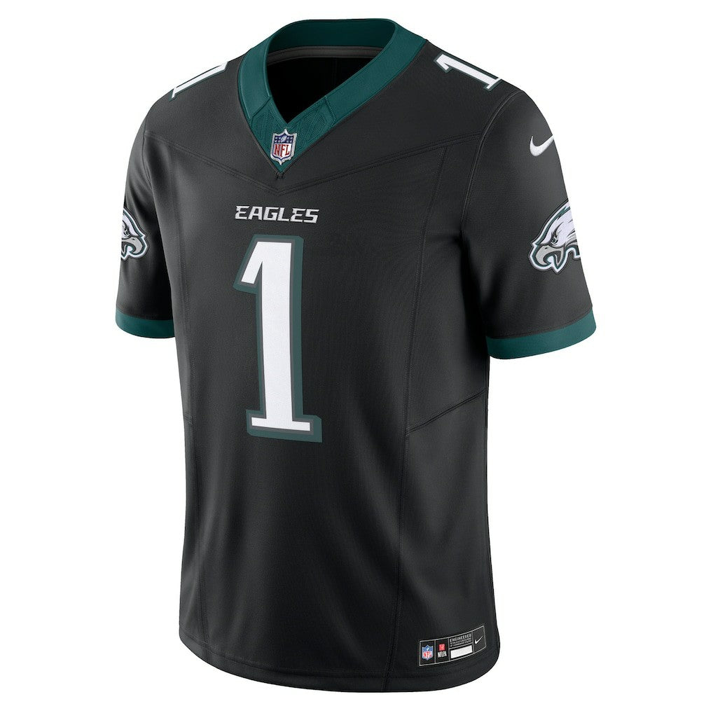 Jalen Hurts Philadelphia Eagles Alternate Vapor F.U.S.E. Limited Jersey Black | Nike for Sale