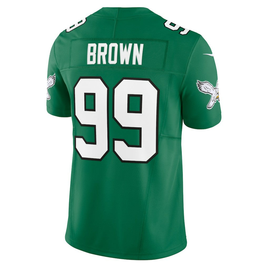 Jerome Brown Philadelphia Eagles Alternate Vapor F.U.S.E. Limited Jersey Kelly Green | Nike for Sale