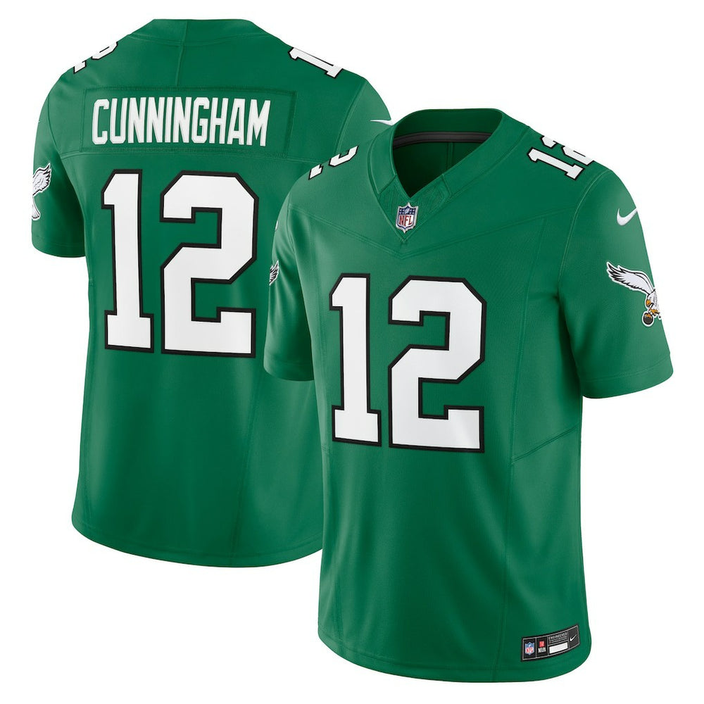 Randall Cunningham Philadelphia Eagles Alternate Vapor F.U.S.E. Limited Jersey Kelly Green | Nike for Sale