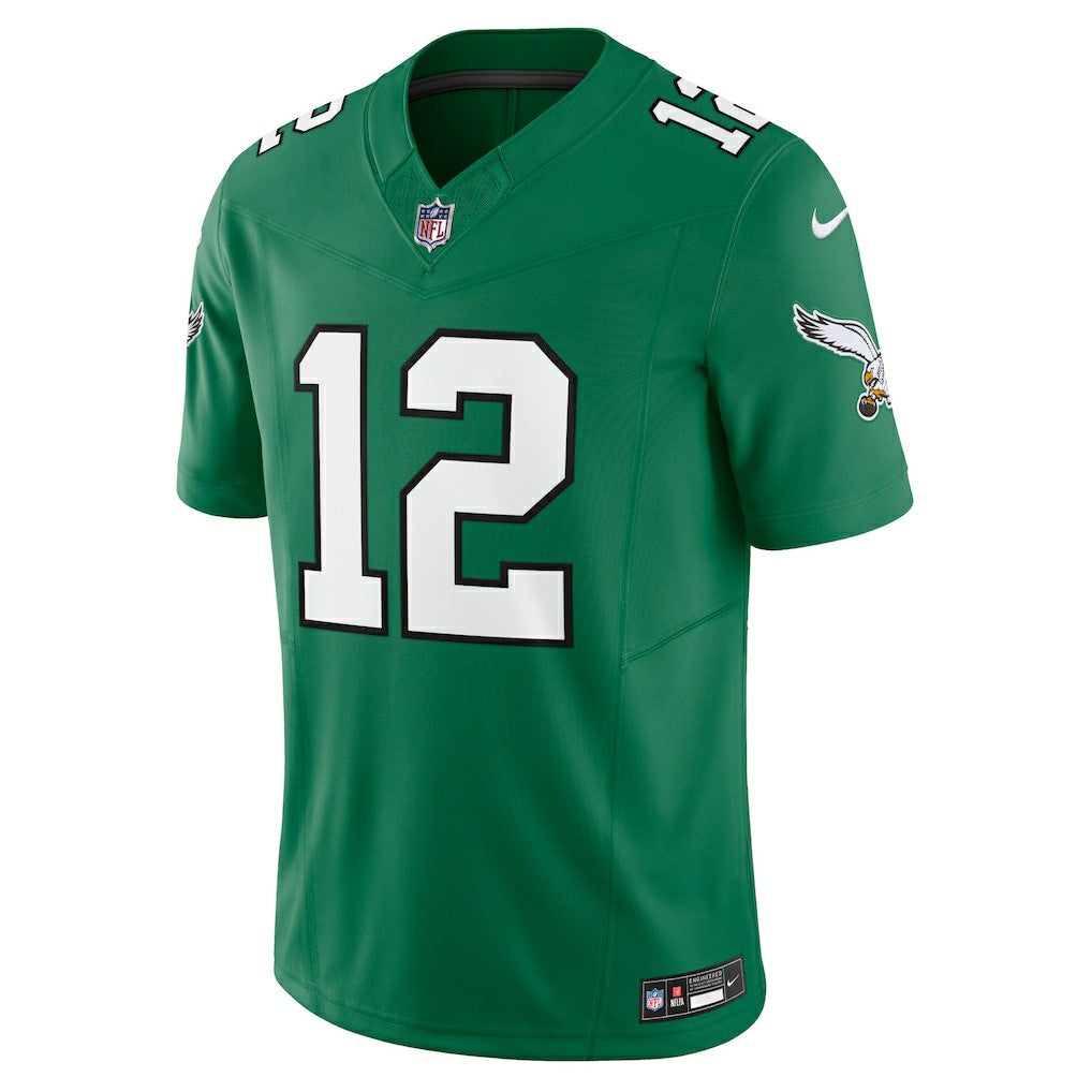 Randall Cunningham Philadelphia Eagles Alternate Vapor F.U.S.E. Limited Jersey Kelly Green | Nike for Sale