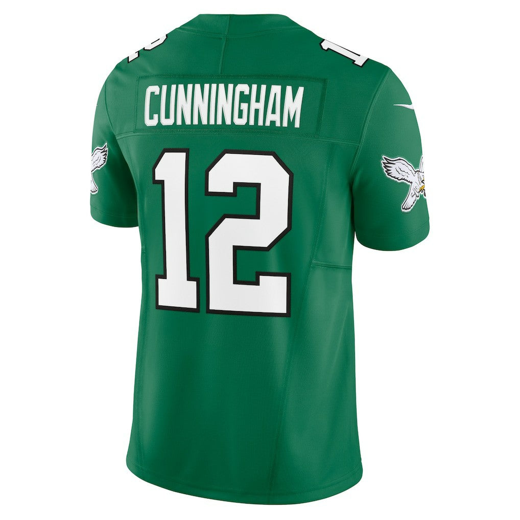 Randall Cunningham Philadelphia Eagles Alternate Vapor F.U.S.E. Limited Jersey Kelly Green | Nike for Sale