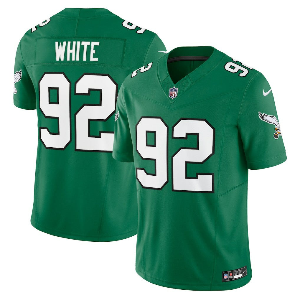 Reggie White Philadelphia Eagles Alternate Vapor F.U.S.E. Limited Jersey Kelly Green | Nike for Sale