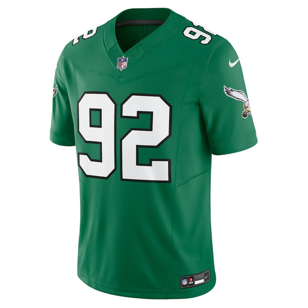 Reggie White Philadelphia Eagles Alternate Vapor F.U.S.E. Limited Jersey Kelly Green | Nike for Sale