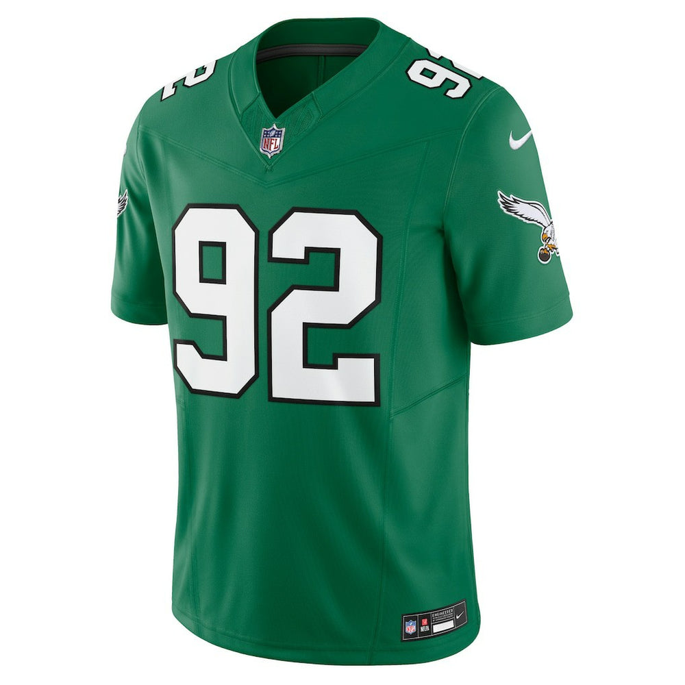 Reggie White Philadelphia Eagles Alternate Vapor F.U.S.E. Limited Jersey Kelly Green | Nike for Sale