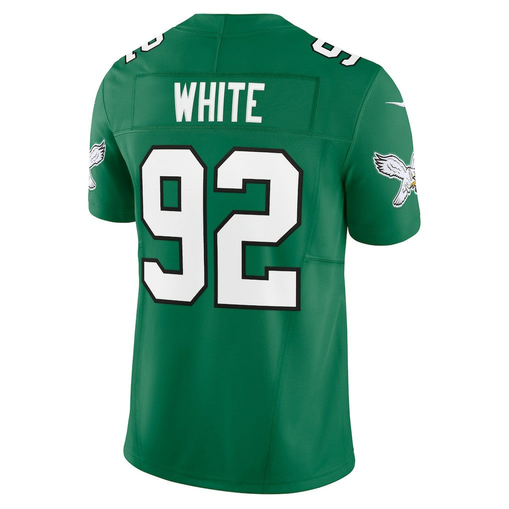 Reggie White Philadelphia Eagles Alternate Vapor F.U.S.E. Limited Jersey Kelly Green | Nike for Sale