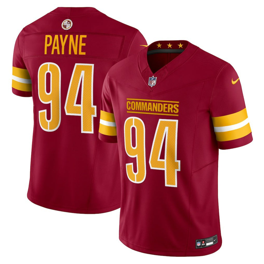Daron Payne Washington Commanders Vapor F.U.S.E. Limited Jersey Burgundy | Nike for Sale
