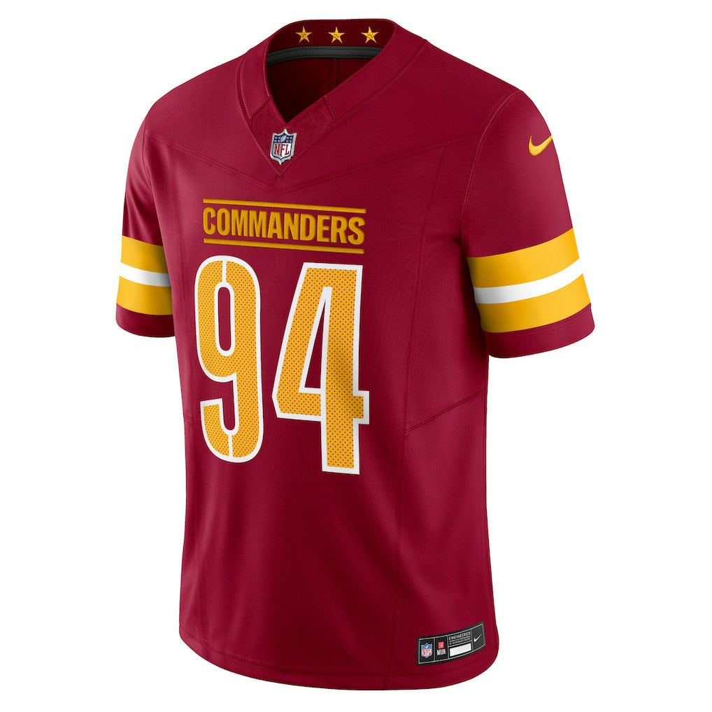 Daron Payne Washington Commanders Vapor F.U.S.E. Limited Jersey Burgundy | Nike for Sale