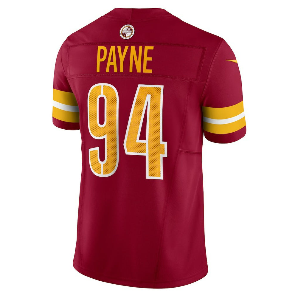 Daron Payne Washington Commanders Vapor F.U.S.E. Limited Jersey Burgundy | Nike for Sale