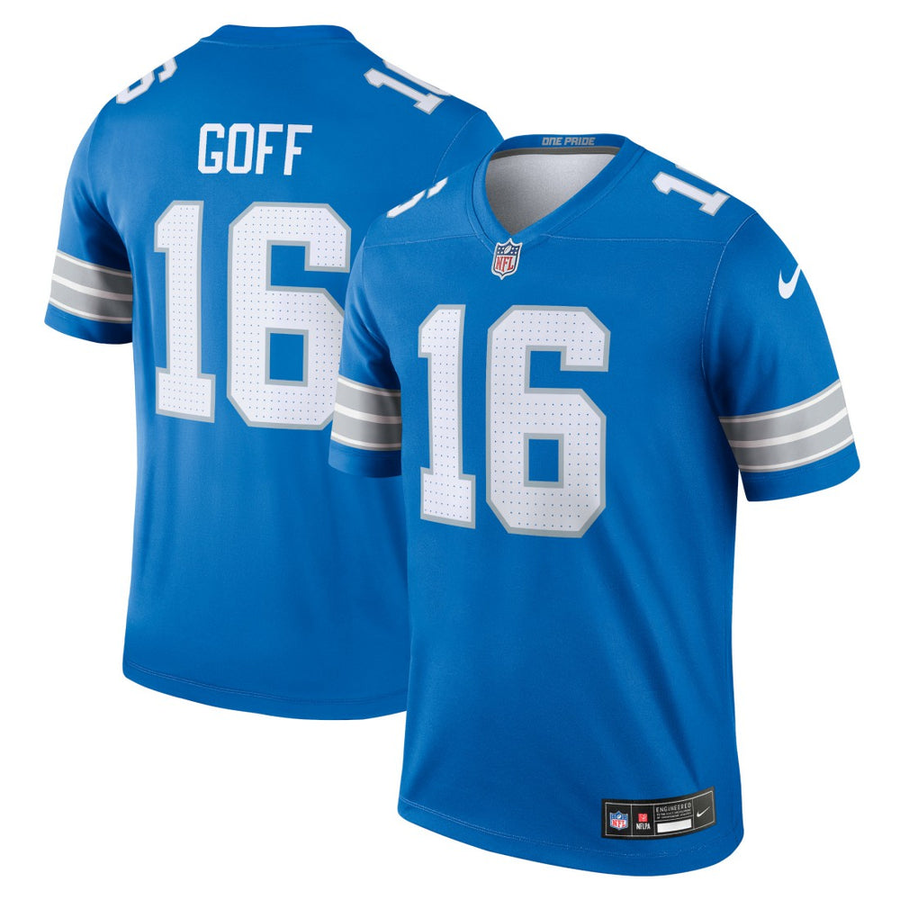 Jared Goff Detroit Lions Legend Player Performance Top Blue | Nike for Sale