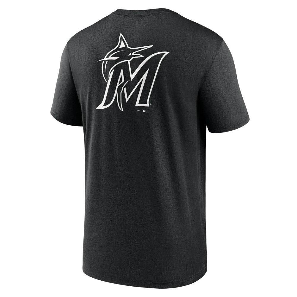 Miami Marlins Nike Fashion Over Shoulder Logo Legend T-Shirt - MLB