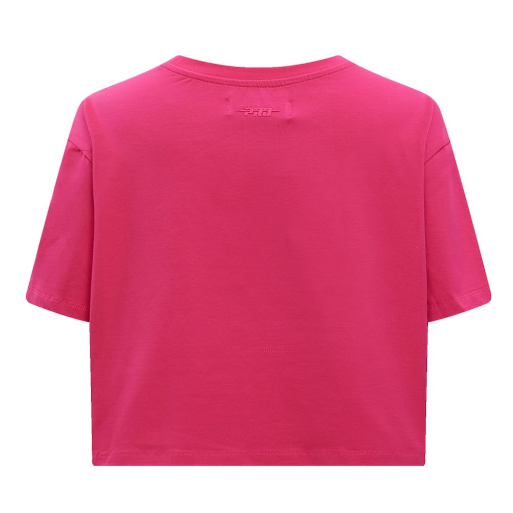 Washington Capitals Pro Standard Women's Triple Pink Cropped Boxy T-Shirt - NHL