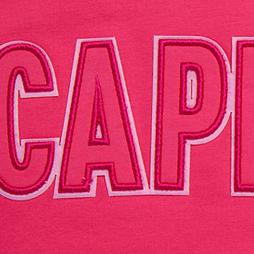 Washington Capitals Pro Standard Women's Triple Pink Cropped Boxy T-Shirt - NHL