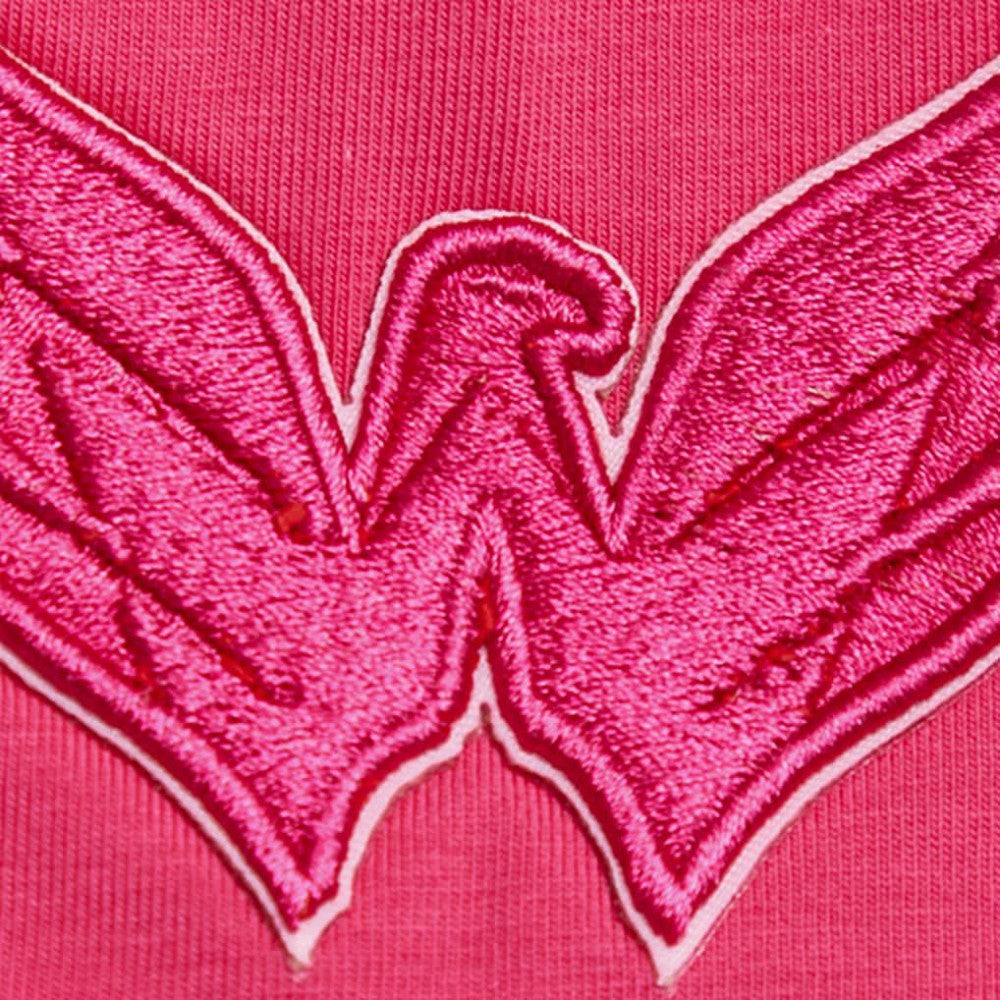 Washington Capitals Pro Standard Women's Triple Pink Cropped Boxy T-Shirt - NHL