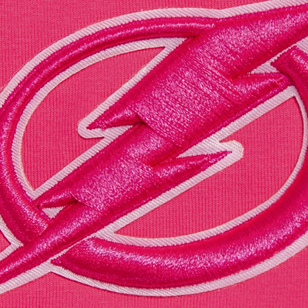 Tampa Bay Lightning Pro Standard Women's Triple Pink Cropped Boxy T-Shirt - NHL